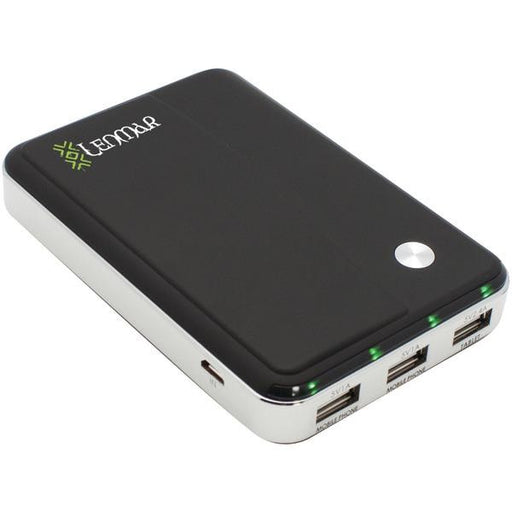 Lenmar Ppw11000u 11,000mah Helix Portable Power Pack With 3 Usb Ports For Mobile Phones & Tablets