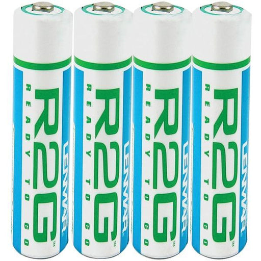 Lenmar R2gaaa4 Ready-to-go Batteries (aaa; 850mah; 4 Pk)