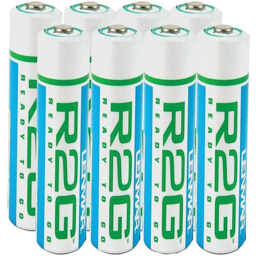 Lenmar R2gaaa8 Ready-to-go Batteries (aaa; 850mah; 8 Pk)