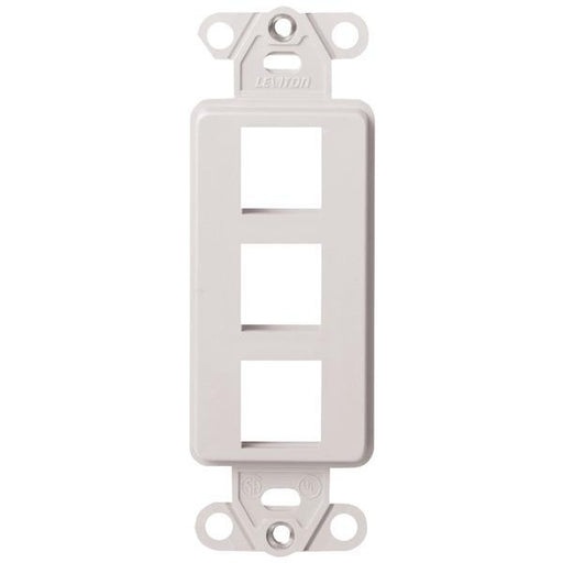 Leviton 41643-w Quickport(r) D Cora(r) Platform (3-port; White)