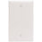 Leviton 80714-w Blank Nylon Wall Plate Box Mount (white)