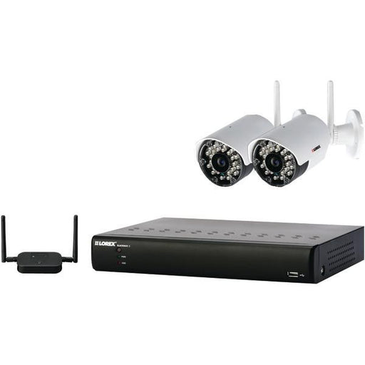 Lorex Lh024501c2wb 4-channel Stratus Cloud 960h Dvr & 2 Realtime Wireless Cameras