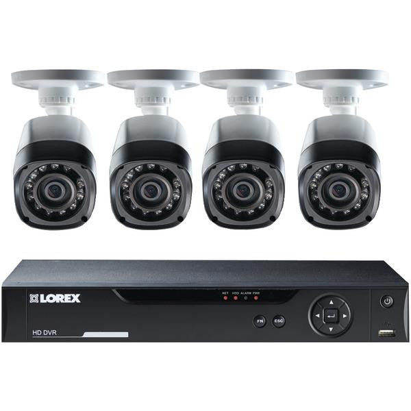 Lorex Lhv10082tc4 8-channel 2tb Cloud Connect 720p Hd Cctv & 4 720p Cameras