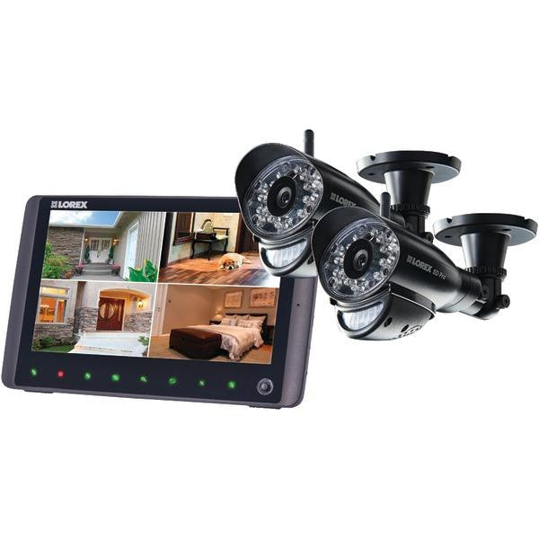 LOREX LW2962H 9" Rechargeable LCD & 2 Wireless 720p HD Cameras