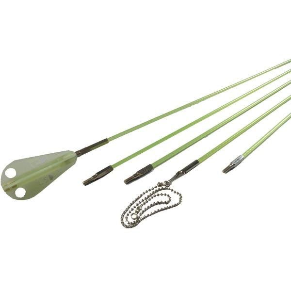 Labor Saving Devices 81-130 Creep-zit(tm) Fiberglass Wire Running Kit (green)