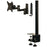 Level Mount Lmdsk30dj 10" - 30" Desktop Mount With Full Motion Dual Arm Flat Panel Mount