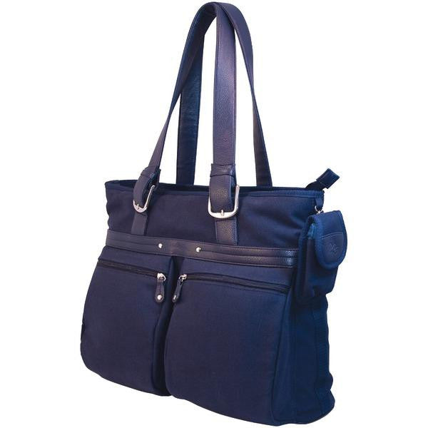 Mobile Edge Mecte33 16" Pc-17" Macbook(r) Eco Casual Tote (navy)