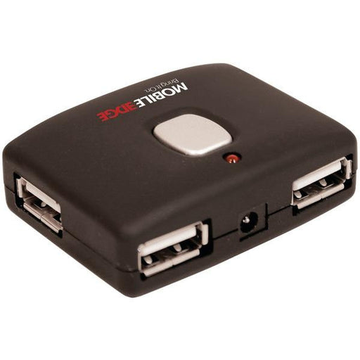 Mobile Edge Meah02 4-port Usb 2.0 Hub With Push Button Connector