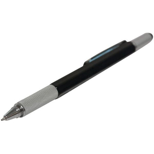 Mobile Edge Measpm1 Tech Pen Multi-tool Twist Pen & Stylus Combo (black)