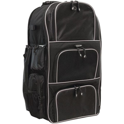 Mobile Edge Me-bb12 Baseball Backpack (black-silver Piping)