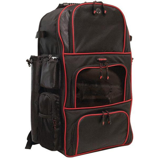 Mobile Edge Me-bb17 Baseball Backpack (black-red Piping)