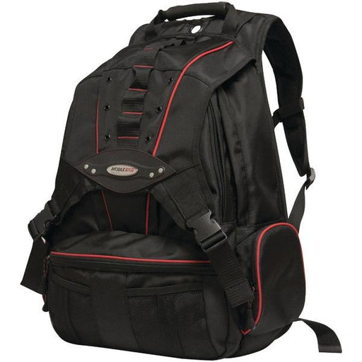 MOBILE EDGE MEBPP7 Premium Backpack for 17.3" Notebooks (Black with Red Trim)