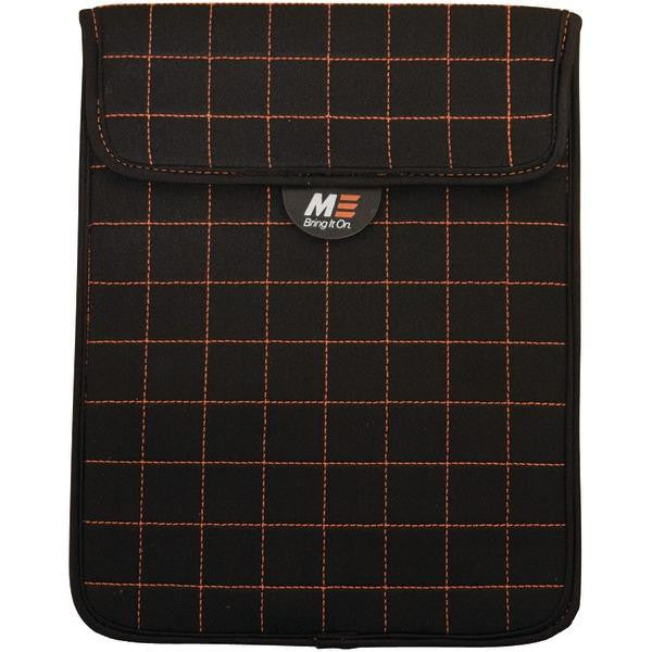 Mobile Edge Messt1100 Neogrid Sleeve For Ipad & 10" Tablets;(black With Orange Stitching)