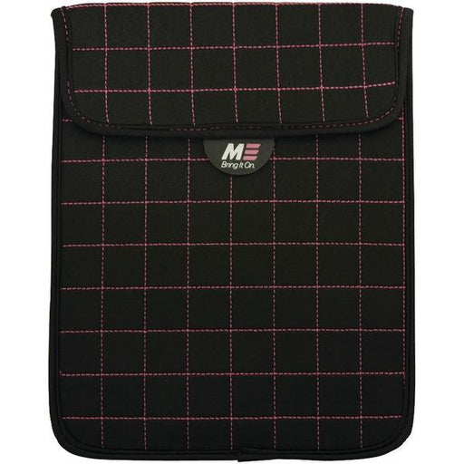 Mobile Edge Messt17x 7" Neogrid Tablet Sleeve (black With Pink Stitching)