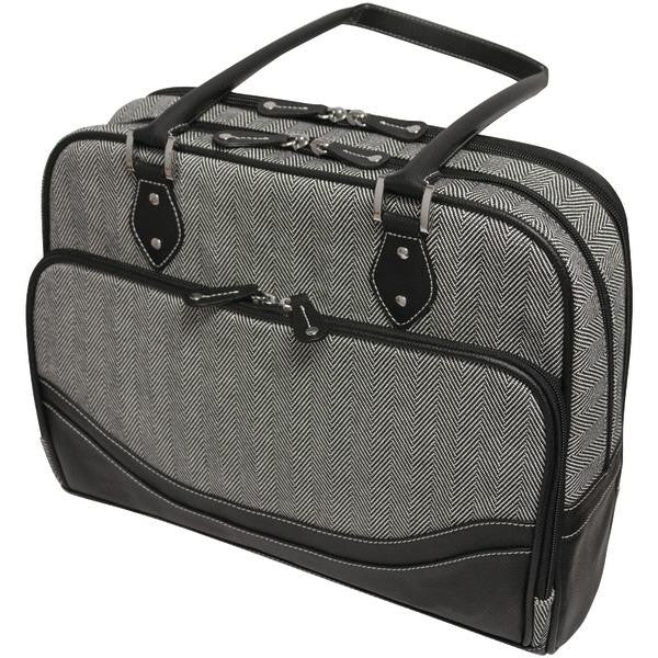 Mobile Edge Mewhcl Herringbone Briefcase For 16" Notebooks (large)