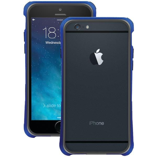 Macally Ironp6mbl Iphone(r) 6 4.7" Flexible Frame Case (metallic Blue)