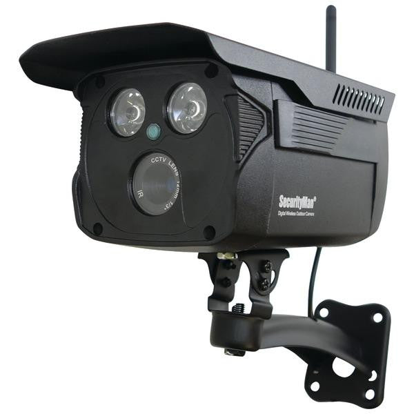 Security Man Sm-804dt Enhanced Weatherproof Digital Wireless Camera With Night Vision