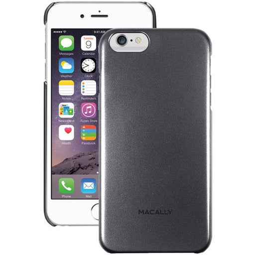 Macally Snapp6lb Iphone(r) 6 Plus 5.5" Snap-on Case (metallic Space Gray)