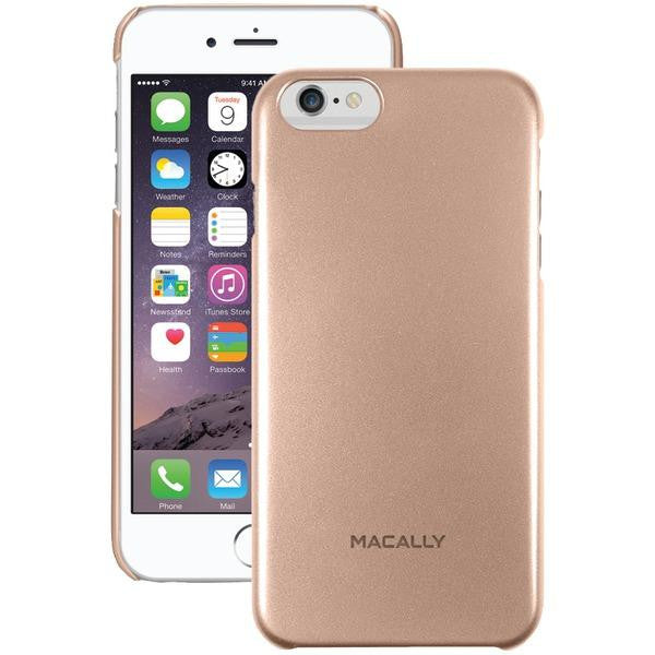 Macally Snapp6lch Iphone(r) 6 Plus 5.5" Snap-on Case (metallic Champagne Gray)