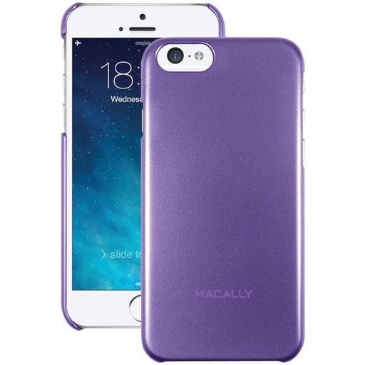 Macally Snapp6mpu Iphone(r) 6 4.7" Snap-on Case (metallic Purple)