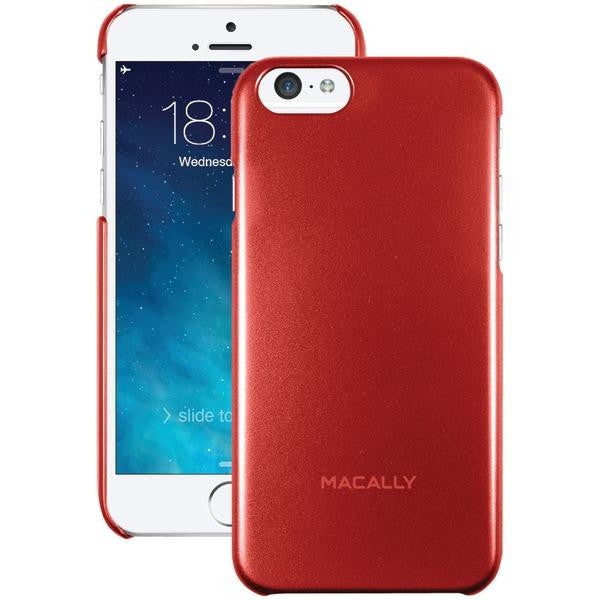 Macally Snapp6mr Iphone(r) 6 4.7" Snap-on Case (metallic Red)