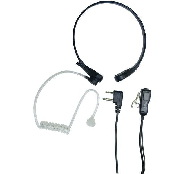 Midland Avph8 2-way Radio Accessory (acoustic Throat Microphone For Gmrs Radios With Ptt-vox Compa