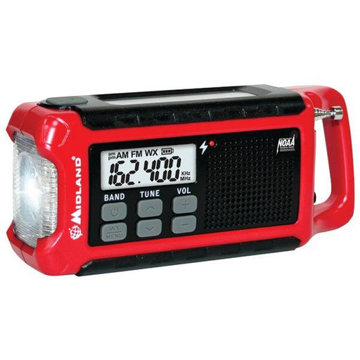 Midland Er200 Emergency Dynamo Crank Radio With Am-fm & Weather Alert