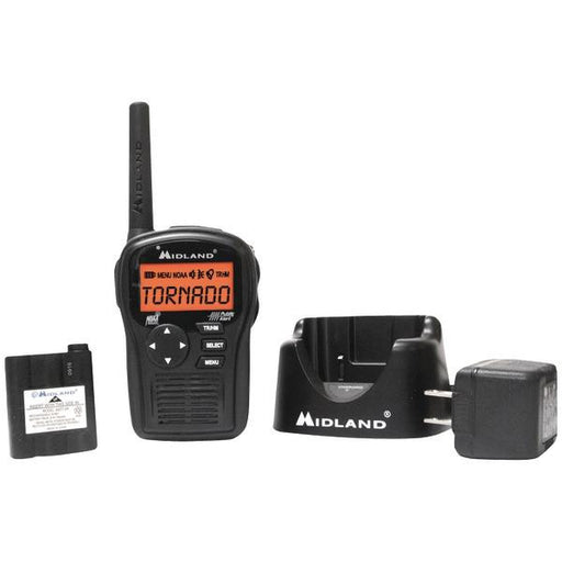 Midland Hh54vp2 Same All-hazard Handheld Weather Alert Radio (includes Drop-in Desktop Charger & B