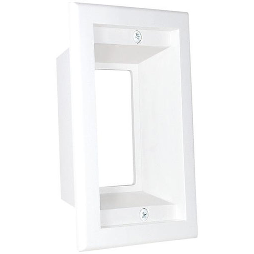 Midlite 1gpp-1w 1-gang Recessed Box-wall Plate Combo