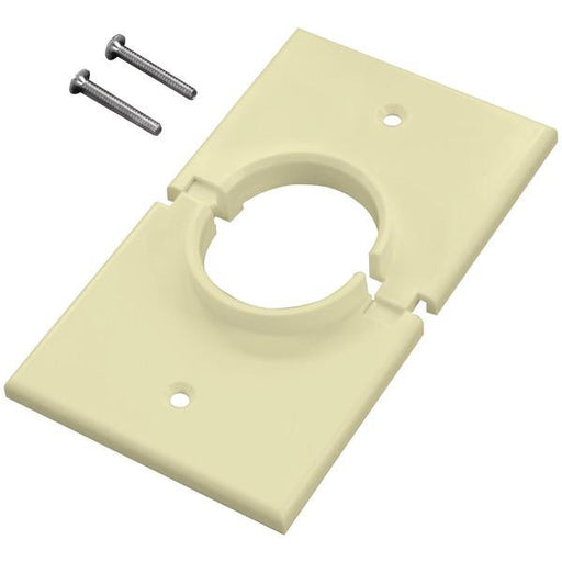 Midlite 1gsal Single-gang Splitport(tm) Wall Plate (almond)