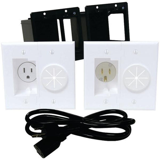 Midlite A2gesr-w Power+port(tm) Hdtv Power Solution Kit (white)