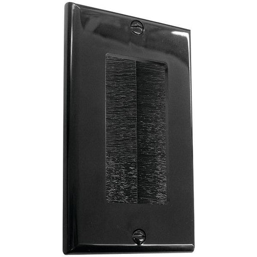 Midlite Dbpb-b D Cor Brush Plate (black D Cor Plate With Black Brush)