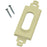 Midlite Dc1iv D Cor-style Wireport(tm) Wall Plate (ivory)
