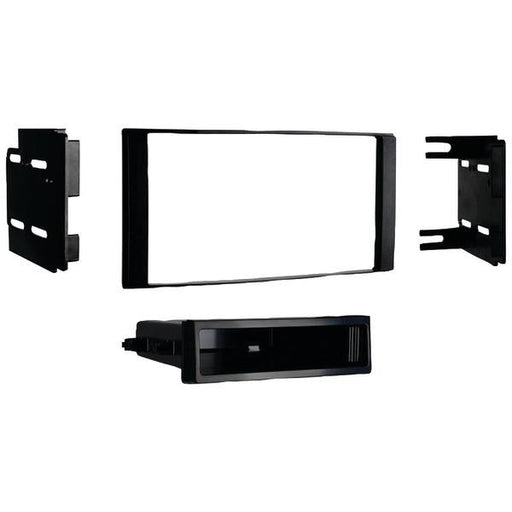 Metra 99-7621 2014 & Up Nissan(r) Versa & Note Iso Din Installation Kit, Matte Black