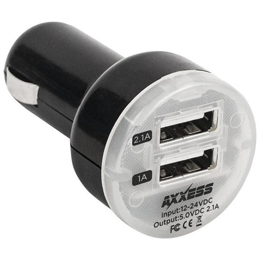 Axxess Mobility Axm-2usb-cla Dual Usb Compact Device Charger