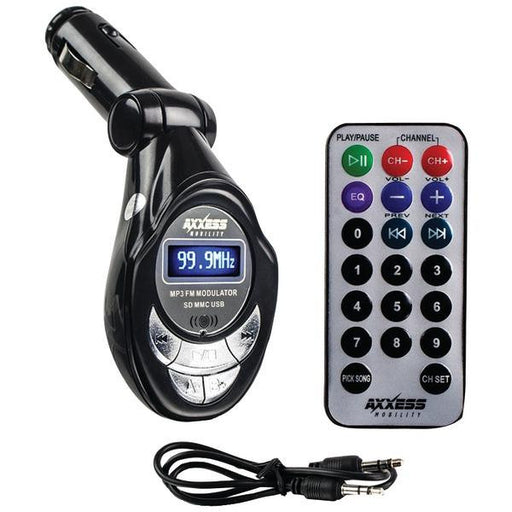 Axxess Mobility Axm-dc06 Wireless Fm Modulator With Sd(tm) Card Slot