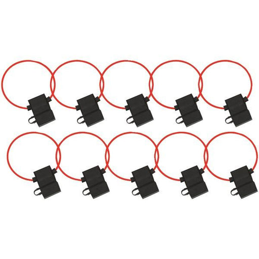 Install Bay Maxifh-10 Maxi 8-gauge Fuse Holder With Cover (10 Pk)