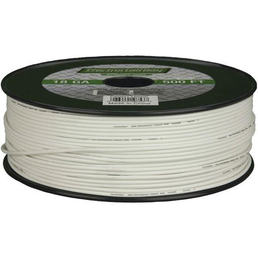 Install Bay Pwwt18500 18-gauge Primary Wire, 500ft (white)