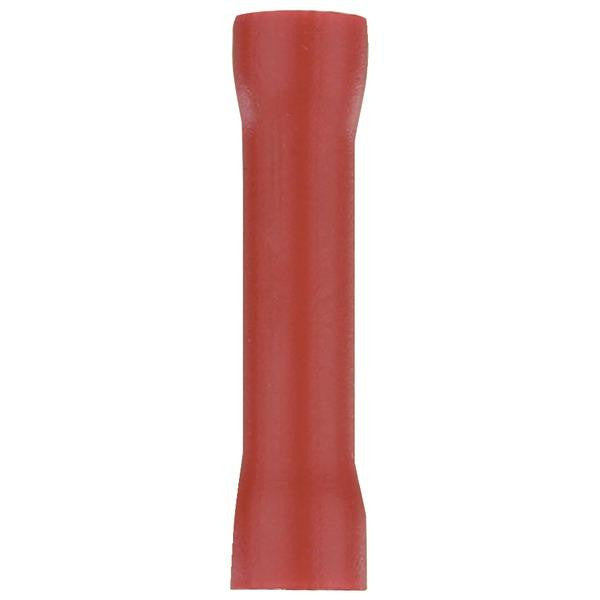 Install Bay Rvbc Vinyl Butt Connector (red; 22 - 18 Gauge; 100 Pk)