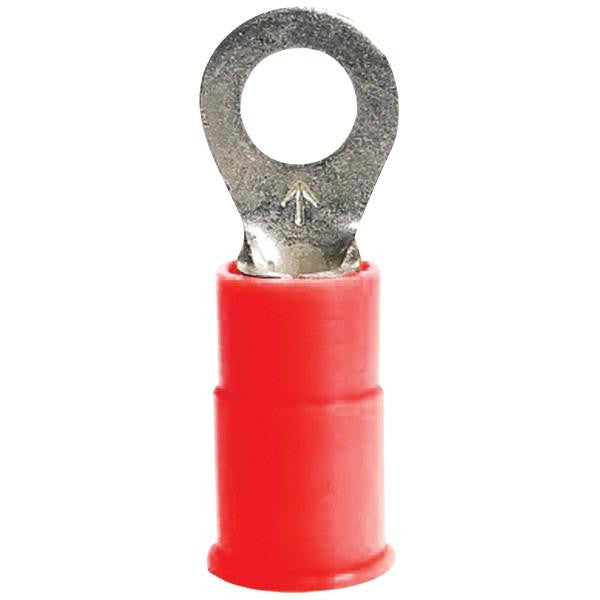 Install Bay Rvrt8 Vinyl Ring Terminal (22 - 18 Gauge; 8; 100 Pk)