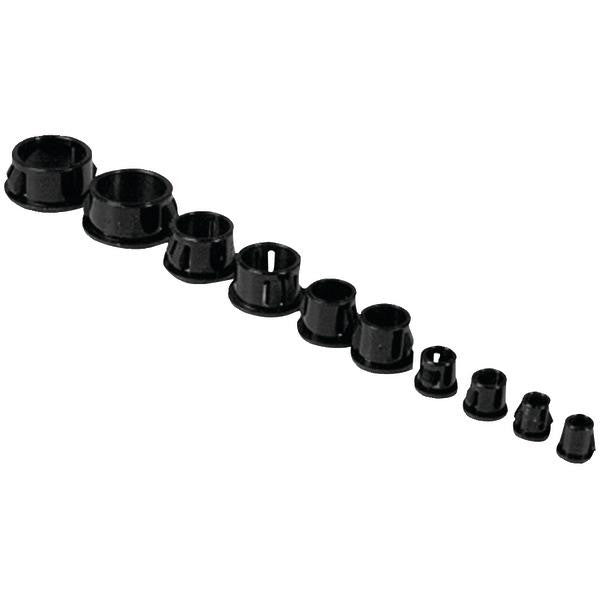 Install Bay Sb4 Snap Bushings, 100 Pk (4 Gauge; 3-8")