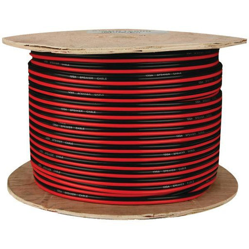 Install Bay Swrb16-500 16-gauge Red-black Paired Primary Speaker Wire, 500ft