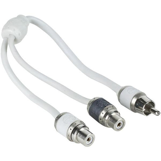 T-spec V10rca-y2 V10 Series 1 Male To 2 Female Y-adapter