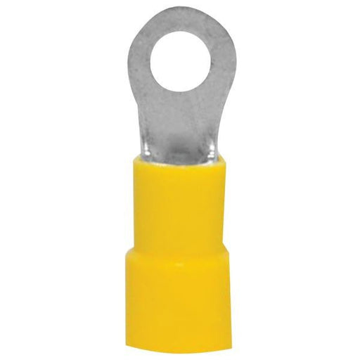 Install Bay Yvrt14 Vinyl Ring Terminal (12 - 10 Gauge; 1-4"; 100 Pk)