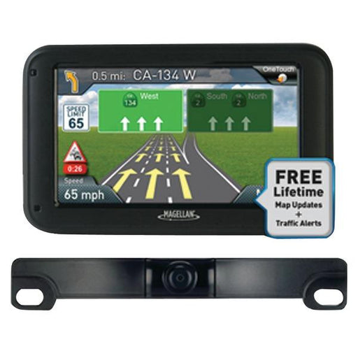 Magellan Rm5255sgbuc Roadmate(r) 5255t-lm 5" Gps Device With Free Lifetime Map & Traffic Updates &