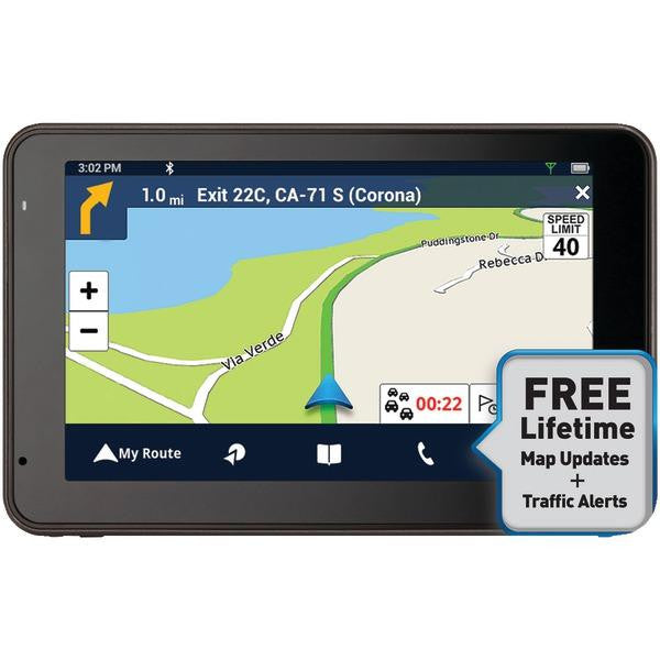 Magellan Rm5465sgluc Roadmate(r) 5465t-lmb 5" Gps Device With Bluetooth(r) & Free Lifetime Map & T