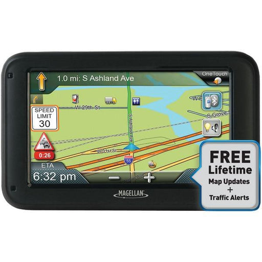 Magellan Rc5370sgluc Roadmate(r) Commercial Truck 5370t-lmb 5" Gps Device With Free Lifetime Map &