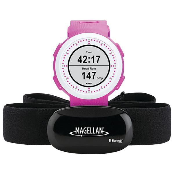 MAGELLAN TW0204SGHNA Echo(TM) Fit Smart Sports Watch (Pink) with Heart Rate Monitor