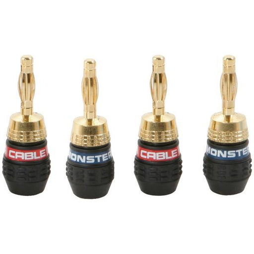 Monster Cable Ql Gmt-h Mkii Quicklock(tm) Gold Banana Connectors