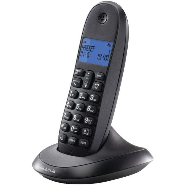 Motorola C1001lx Dect 6.0 Cordless Phone System With Caller Id (single-handset System)